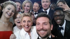 Ellen Degeneres Oscar Selfie